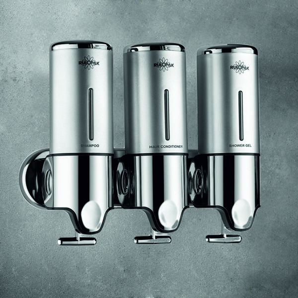 Rulopak T Çekmeli Üçlü Sıvı Sabunluk